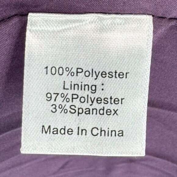 Tuckernuck NEW Purple Amethyst Rosette Naomi A Line Floral Maxi Dress Size XL - Picture 9 of 10